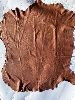 Pelle nappa stropicciata colore Nocciola - Sp. 1,0