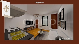 zoom immagine (Appartamento 80 mq, 2 camere, zona Centro Oltrarno / Santo Spirito / San Frediano)